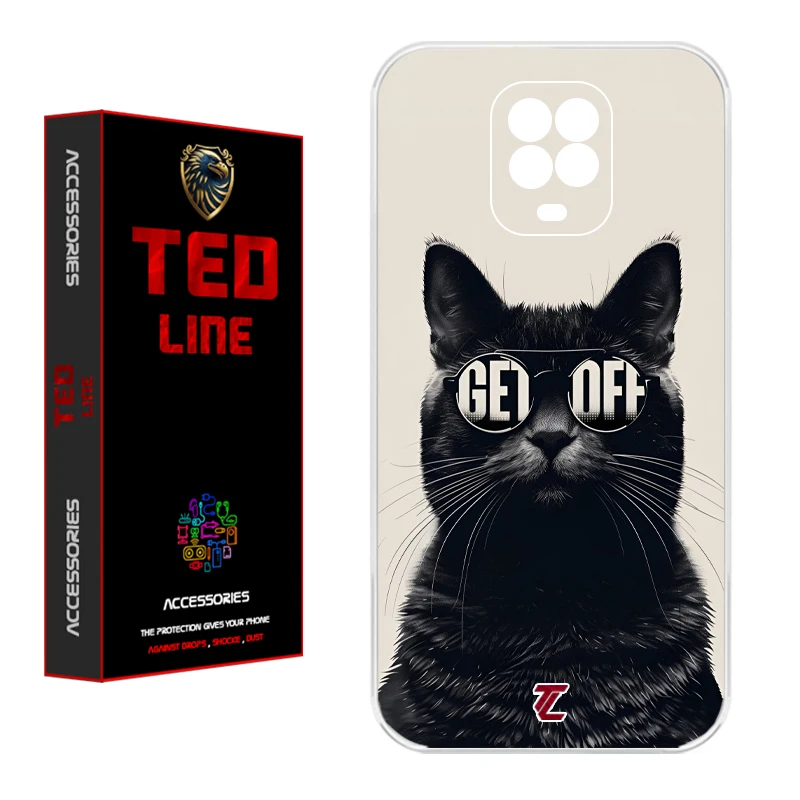 کاور تدلاین طرح گربه کد 1175 مناسب برای گوشی موبایل شیائومی Redmi Note 9S / Note 9 Pro