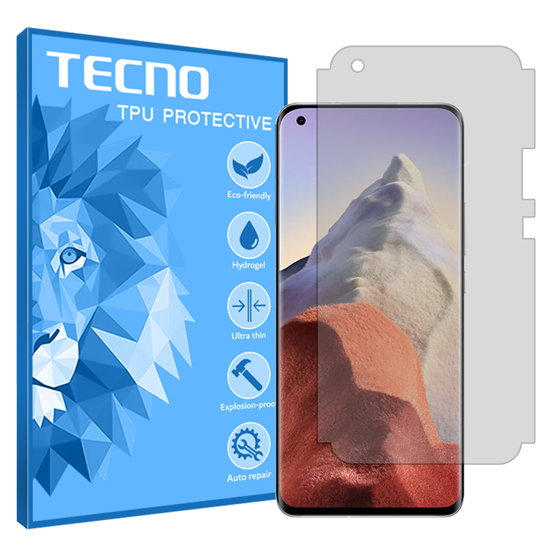 محافظ صفحه نمایش شفاف تکنو مدل Resistant مناسب برای گوشی موبایل شیائومی Mi 11 Ultra