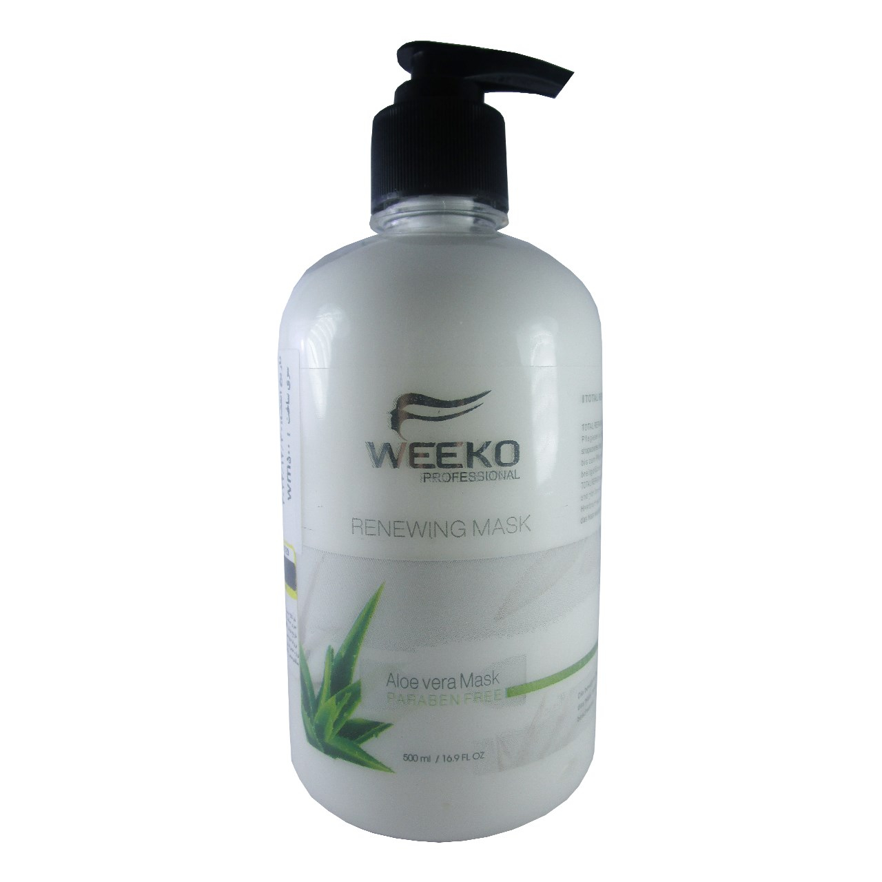 ماسک مو حاوی عصاره آلوئه ورا ویکو مدل Aloe حجم 500 میلی لیتر