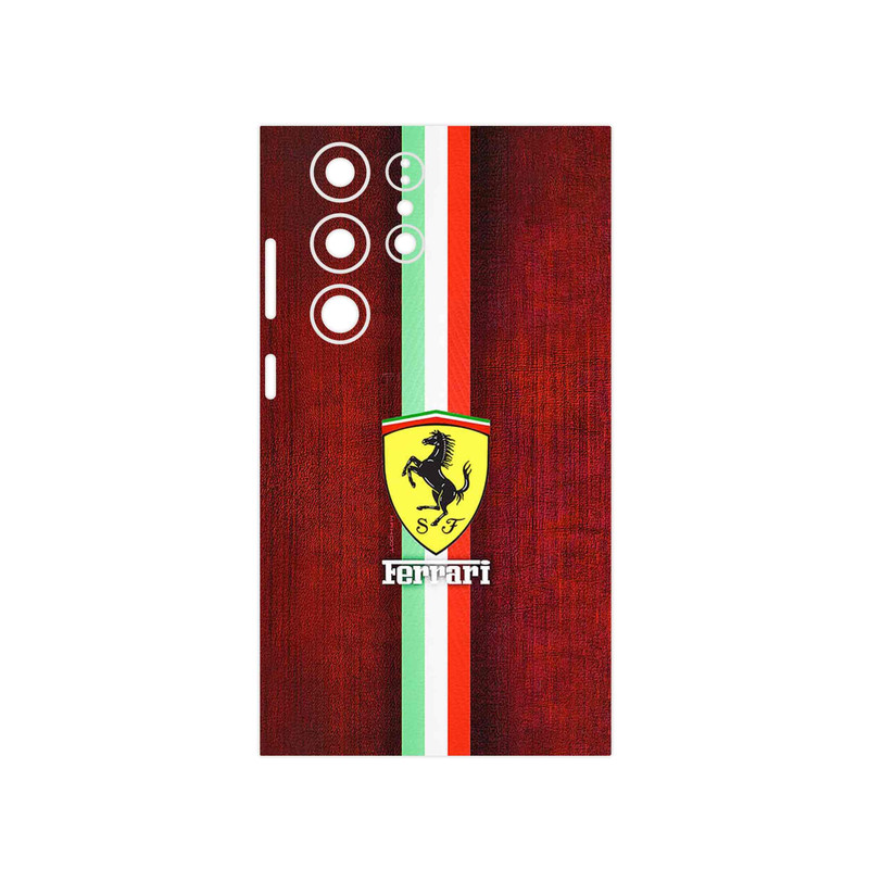 برچسب پوششی ماهوت مدل Ferrari مناسب برای گوشی موبایل سامسونگ Galaxy S23 Ultra