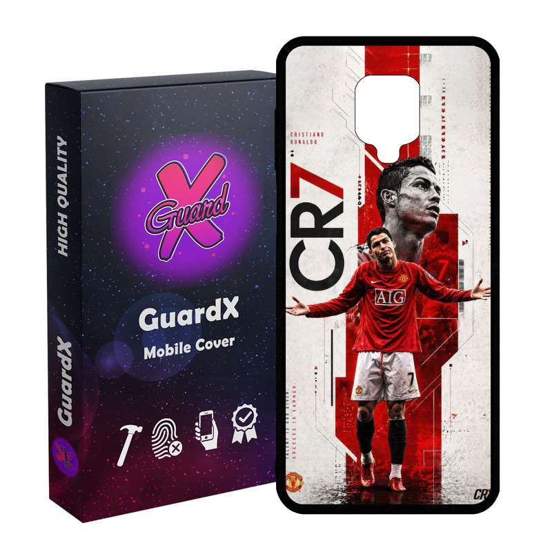 کاور گارد ایکس طرح کریستیانو رونالدو مدل 11138 مناسب برای گوشی موبایل شیائومی Redmi Note9 Pro/Note 9 Pro Max/Redmi Note 9S/MI Poco M2 Pro