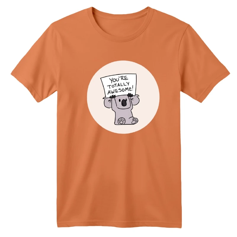 تی‌شرت آستین کوتاه لانگ بچگانه مدل کوالا