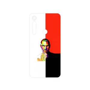 MAHOOT Collage of Steve Jobs 1 Cover Sticker for Motorola One Macro