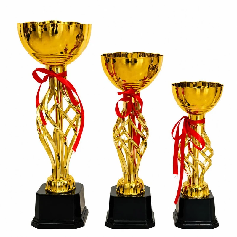 تندیس مدل کاپ قهرمانی کد IR031 مجموعه 3 عددی