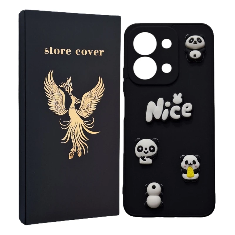 کاور استور کاور طرح پاندا مدل 15c مناسب برای گوشی موبایل شیائومی Redmi 15C 4G