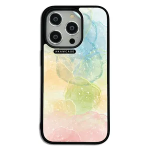 AKAM AMC-WA14PRO-WATER COLOR-18 Cover For Apple iPhone 14 Pro