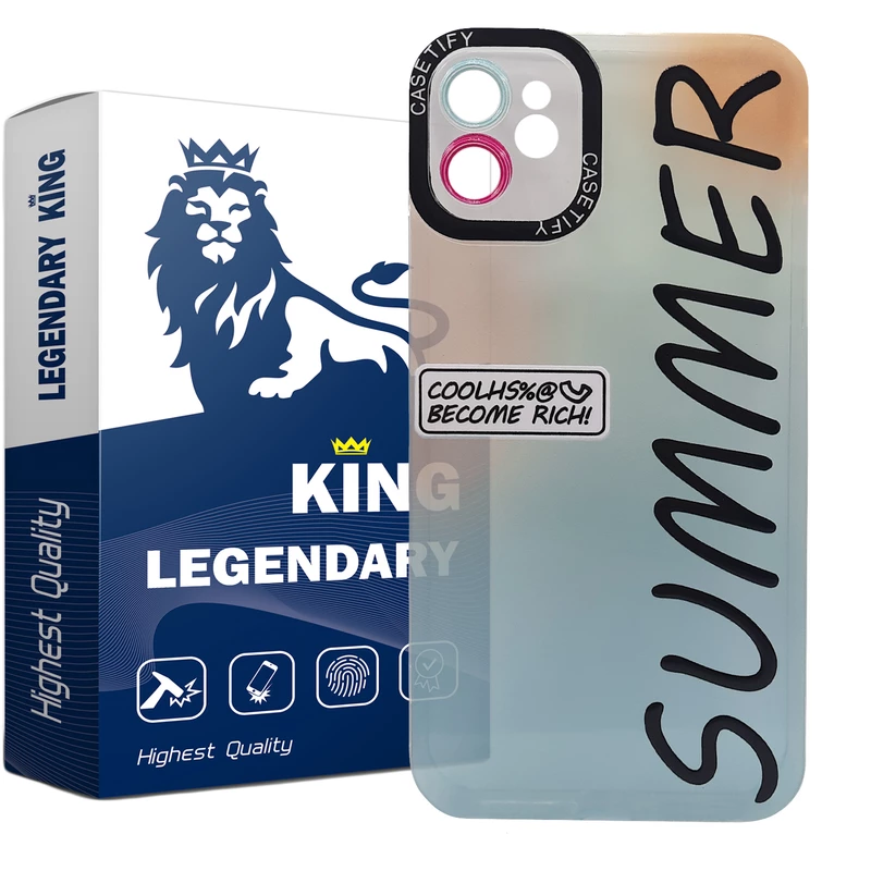 کاور لاین کینگ مدل تابستانی سامر مناسب برای گوشی موبایل اپل IPhone 11