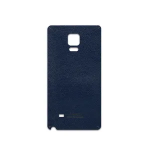 MAHOOT Deep-Blue-Leather Cover Sticker for Samsung Galaxy Note Edge