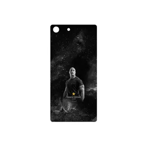 MAHOOT Dwayne Johnson Cover Sticker for Sony Xperia M5