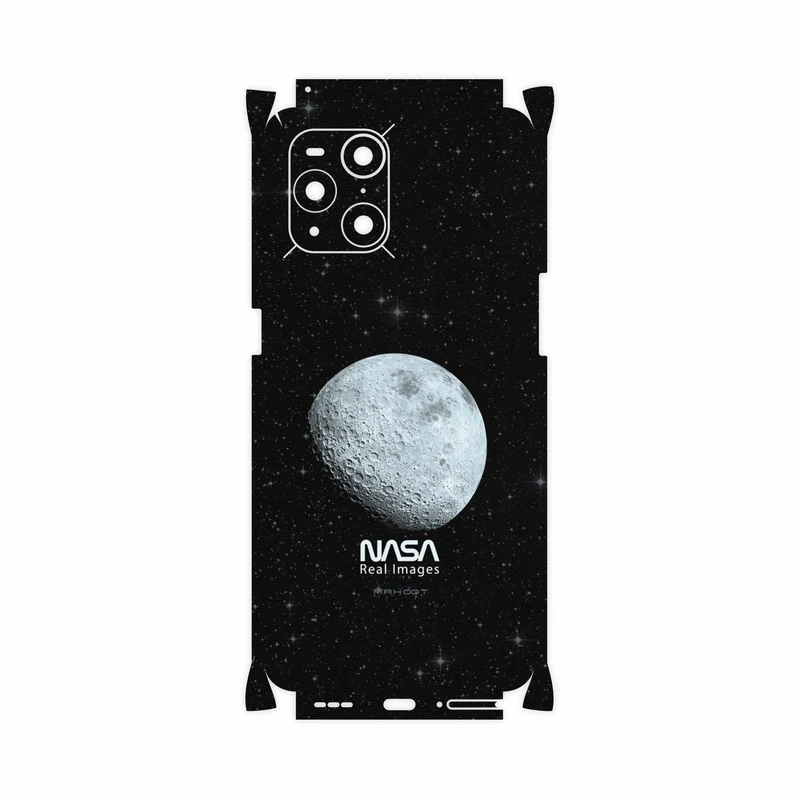 برچسب پوششی ماهوت مدل Moon-By-NASA-FullSkin مناسب برای گوشی موبایل اپو Find X3 Pro