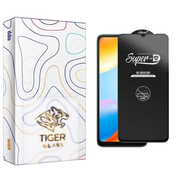 محافظ صفحه نمایش تایگر گلس مدل APL2 SuperD_ESD مناسب برای گوشی موبایل شیائومی Redmi 10C