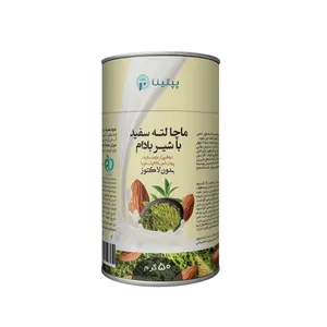 چای ماچا لته سفید با پودر شیر بادام پپتینا - 50 گرم