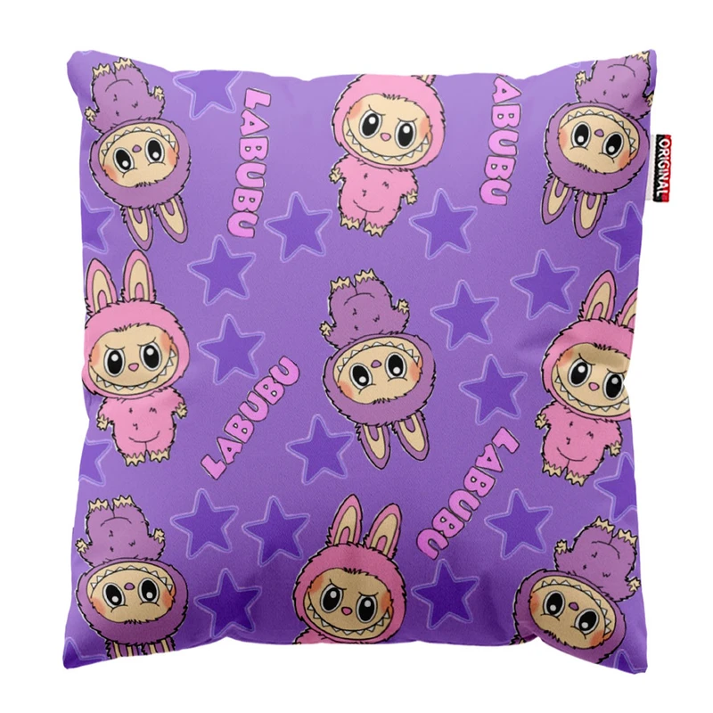  کوسن پاد آفرین طرح لبوبو سایز 30*30 سانتی متر کد 193