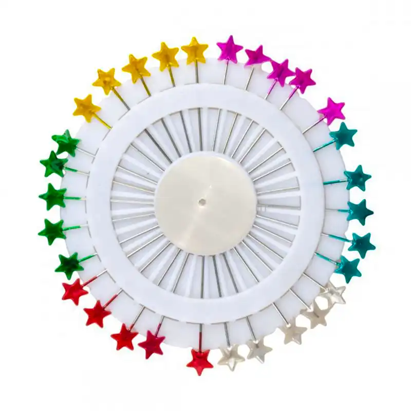 سوزن ته گرد و سوزن نخ کن طرح ستاره مدل sm105 مجموعه 2 عددی