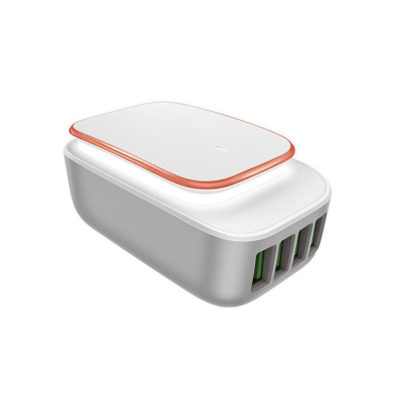 شارژر دیواری و چراغ خواب الدینیو با کابلMicroUsb مدل A4405