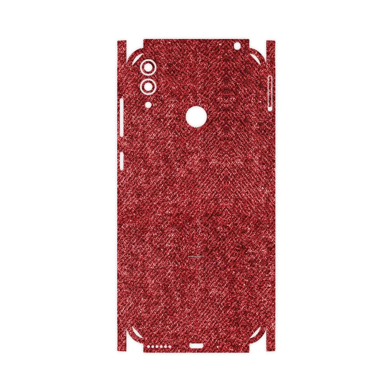 برچسب پوششی ماهوت مدل Fabric Texture 4-FullSkin مناسب برای گوشی موبایل آنر 8C