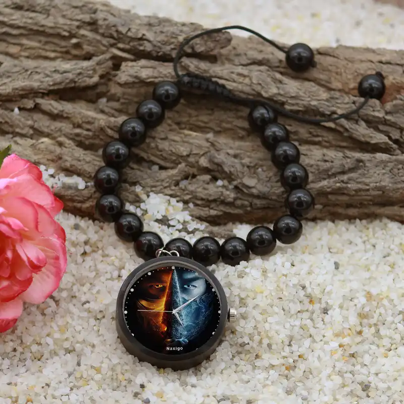 ساعت مچی عقربه ای ناکسیگو مدل Mortal Kombat کد BF12993