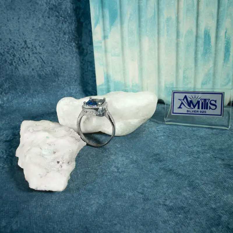 انگشتر نقره زنانه آمیتیس مدل AMT-R165