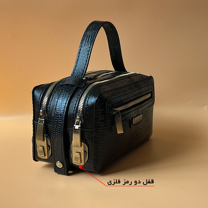 کیف دستی مردانه خانه چرم آنا مدل بردیا