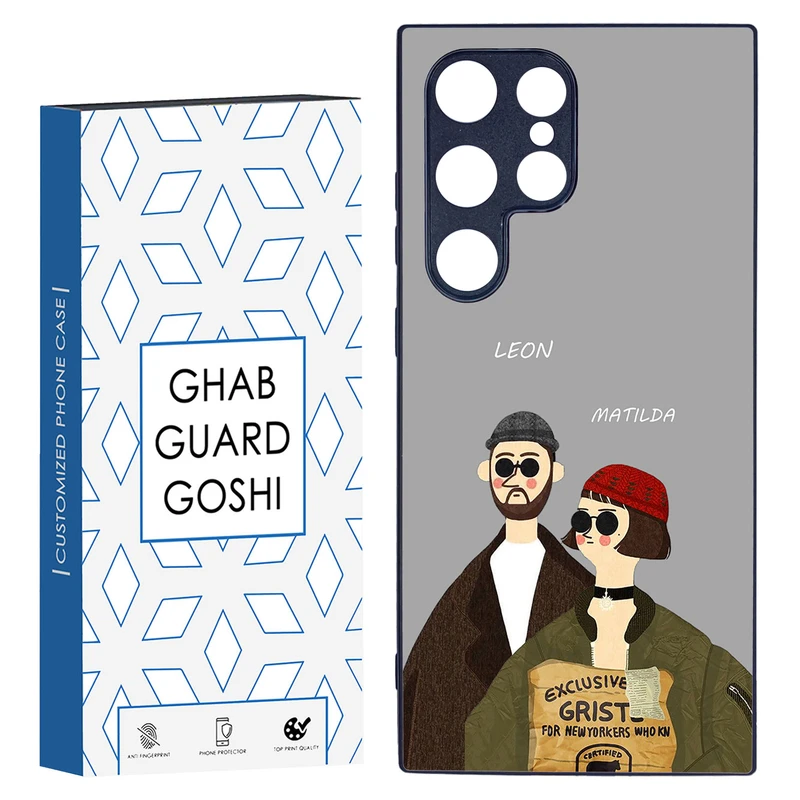 کاور قاب گارد گوشی طرح لئون و ماتیلدا کد TPU-095 مناسب برای گوشی موبایل سامسونگ Galaxy S24 ULTRA
