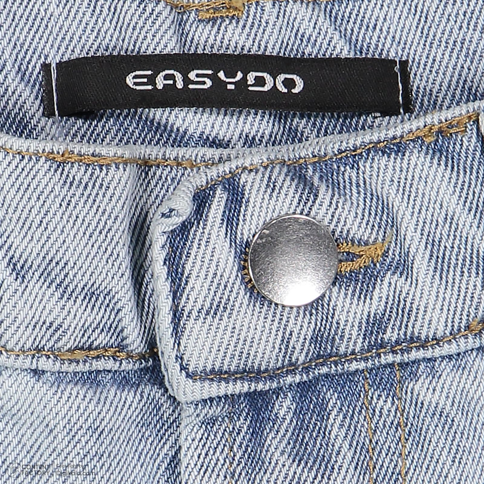 شلوار جین زنانه ایزی دو مدل 1847 - - 6