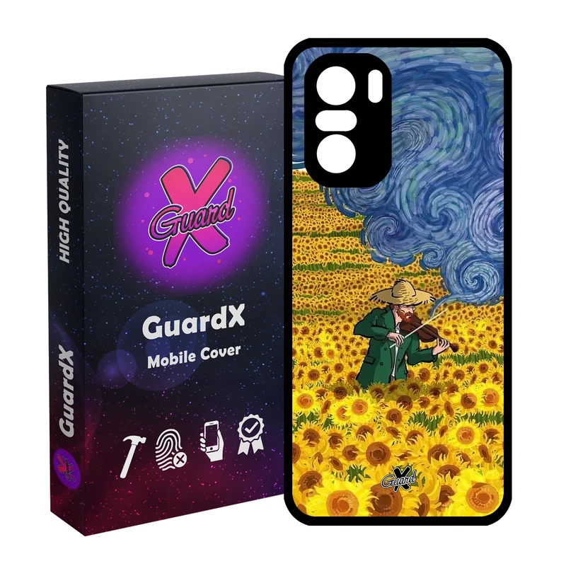 کاور گارد ایکس طرح Art مدل Glass10580 مناسب برای گوشی موبایل شیائومی Poco F3/MI 11X/MI 11X Pro/Redmi K40/K40 Pro
