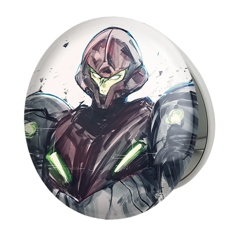 آینه جیبی خندالو طرح بازی متروید (Metroid) مدل تاشو کد 35627