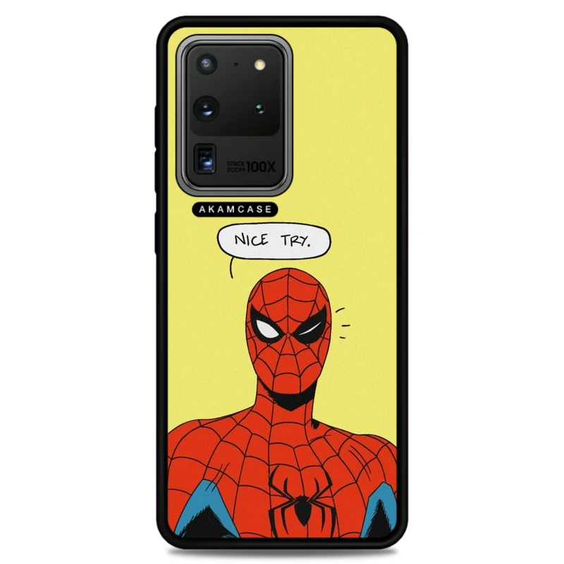 کاور آکام مدل AMC-WSGS20U-SPIDER MAN10 مناسب برای گوشی موبایل سامسونگ Galaxy S20 Ultra