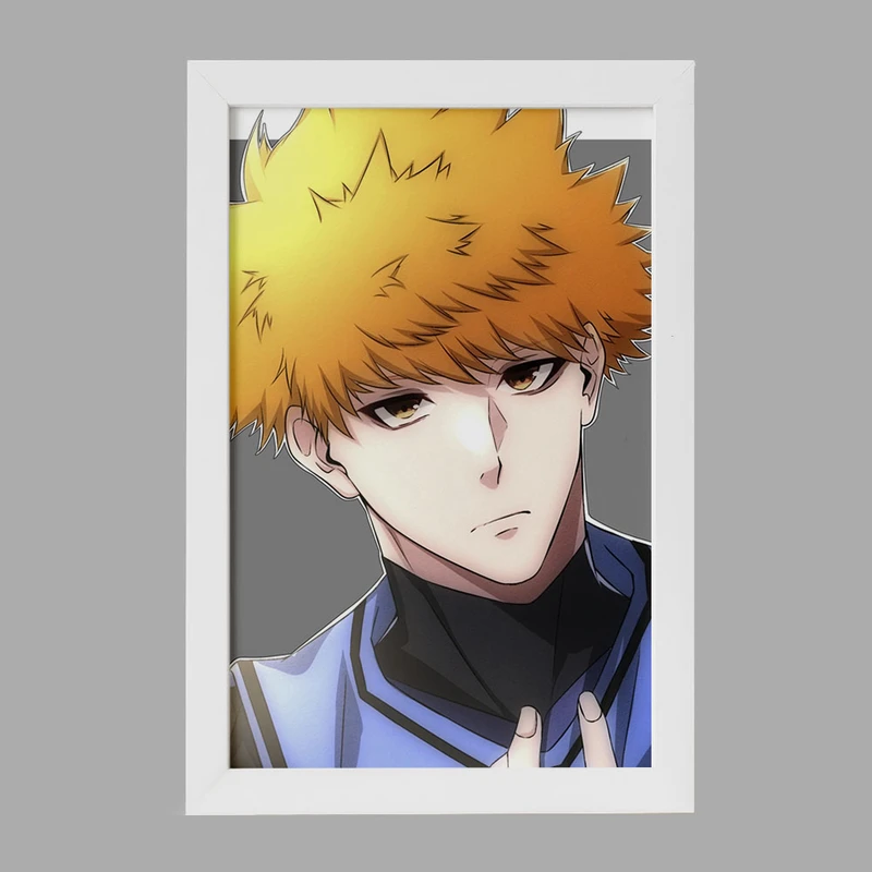 تابلو خندالو مدل رنسوکه انیمه بلو لاک Blue Lock کد 24406