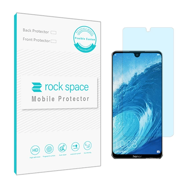 محافظ صفحه نمایش ضد اشعه آبی راک اسپیس مدل HyBLU مناسب برای گوشی موبایل آنر 8X Max