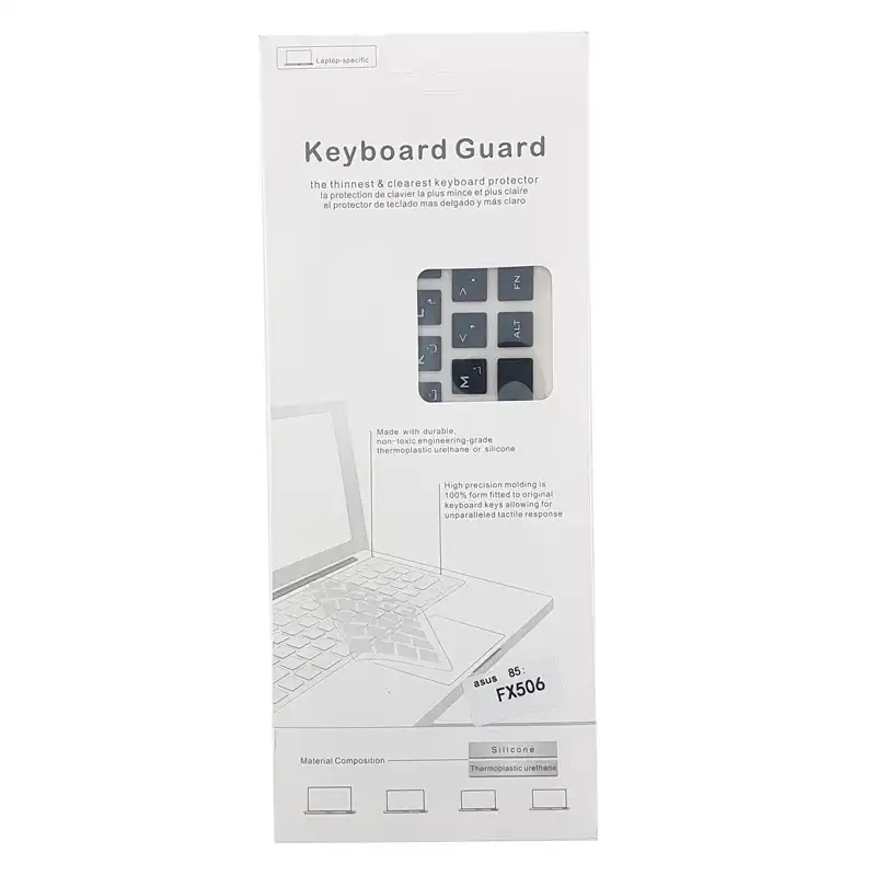 محافظ کیبورد مدل FX506 مناسب برای لپ تاپ ایسوس 15 اینچی