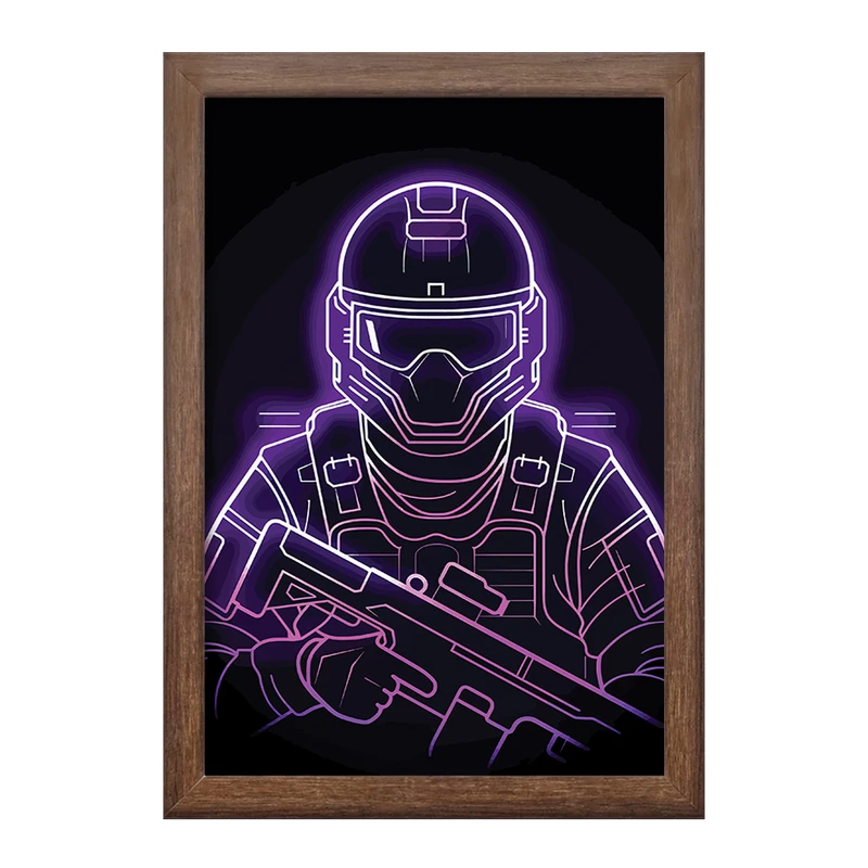 تابلو خندالو طرح کال آف دیوتی (call Of Duty) کد F2305