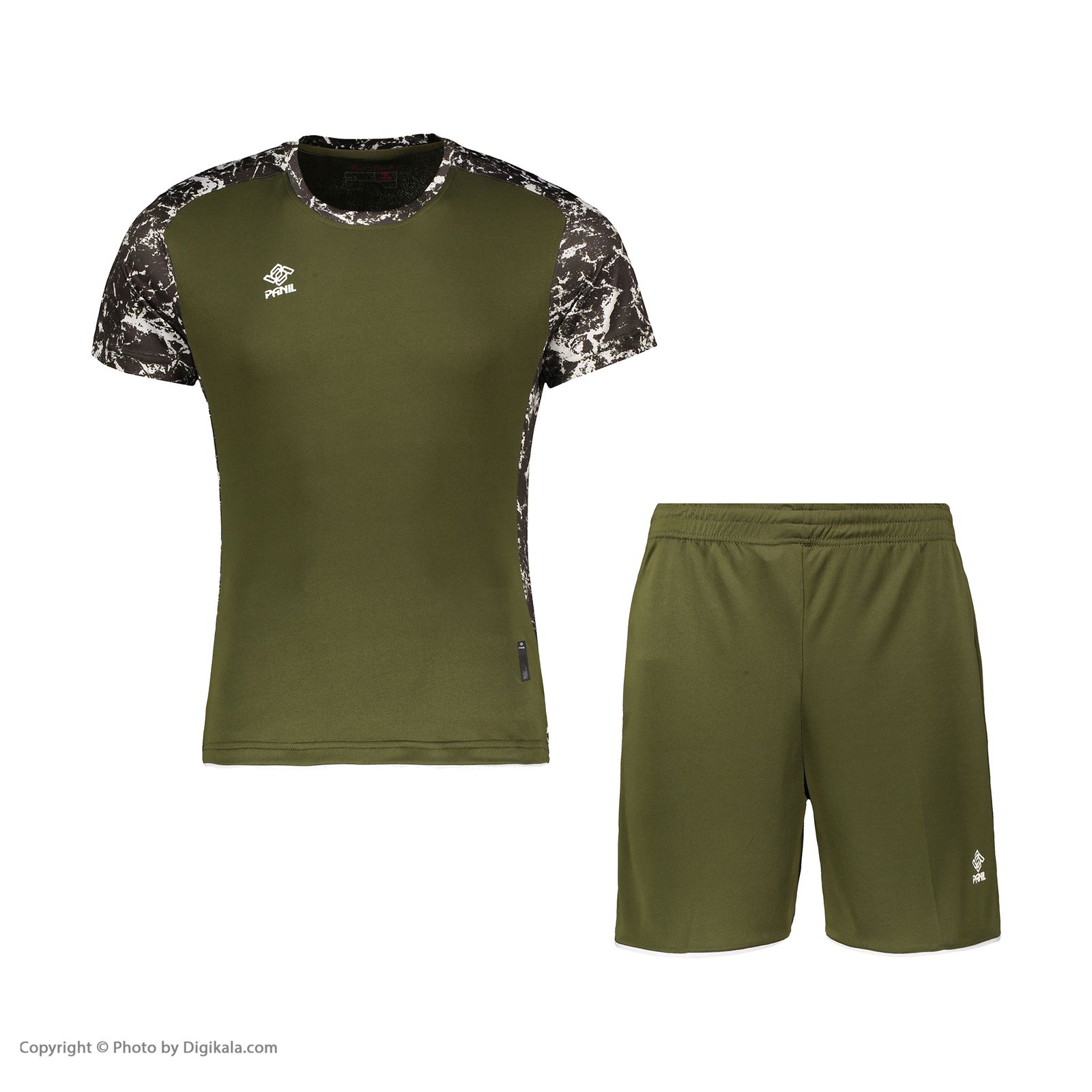 ست تی شرت و شلوارک ورزشی مردانه پانیل مدل 1110A -  - 5