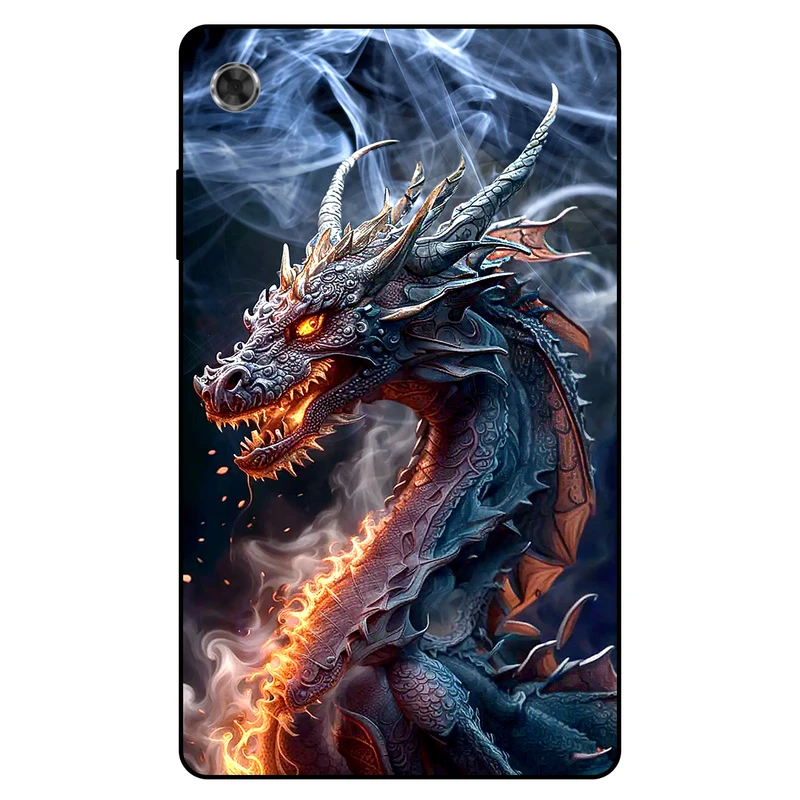 کاور مگافون طرح اژدها مدل 7453 مناسب برای تبلت لنوو Tab M7 2019