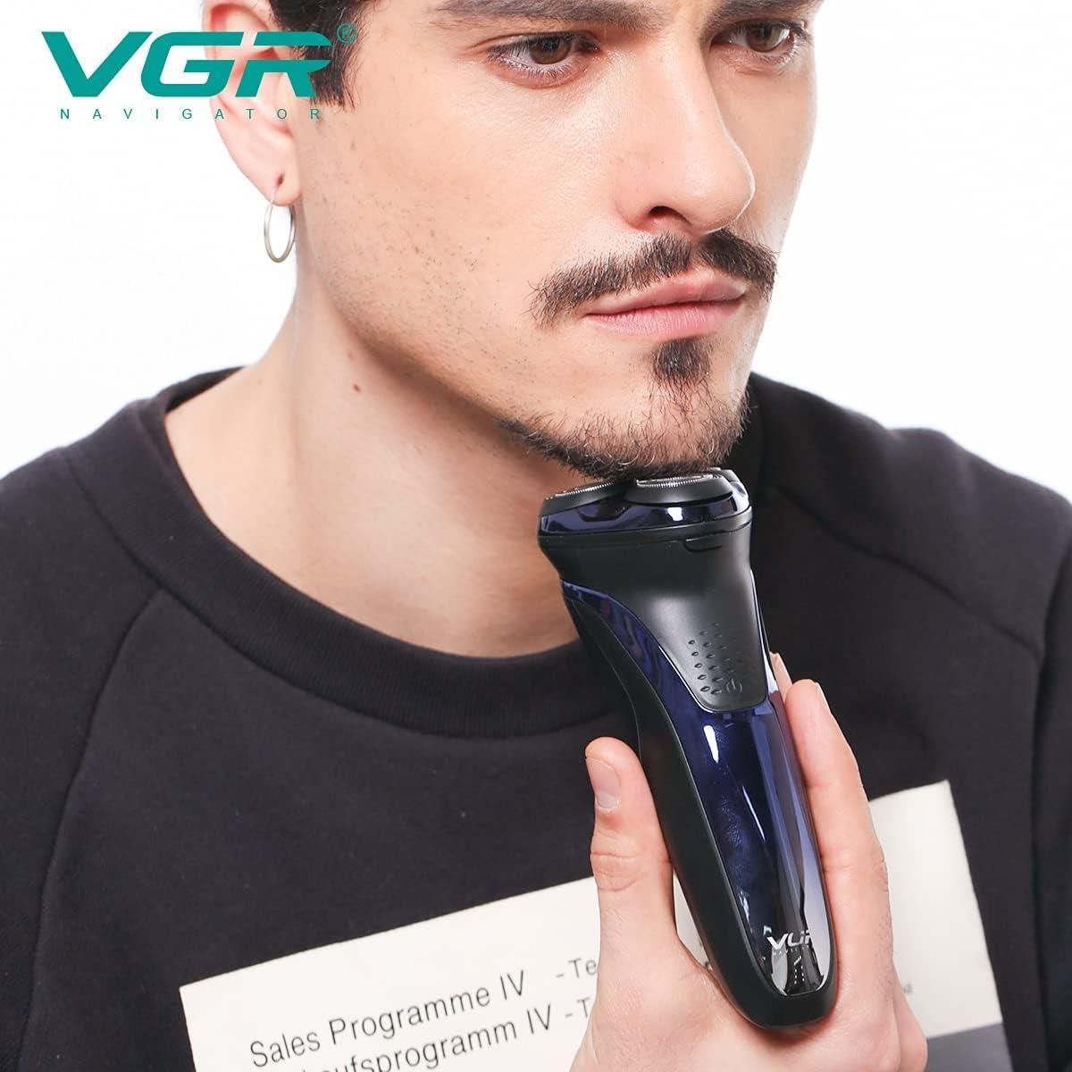 ماشین اصلاح موی صورت وی جی ار مدل V-306 -  - 2