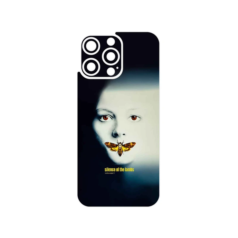 برچسب پوششی ماهوت مدل Silence of the Lambs مناسب برای گوشی موبایل اپل iPhone 16 Pro Max