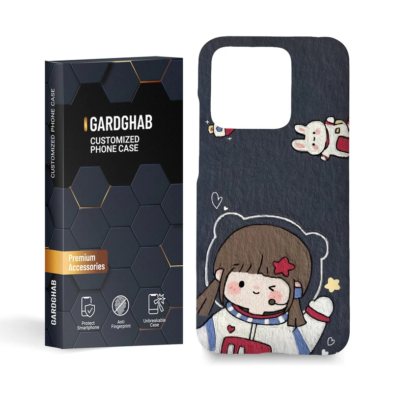 کاور گارد قاب مدل دخترانه مناسب برای گوشی موبایل شیائومی Redmi 10A 