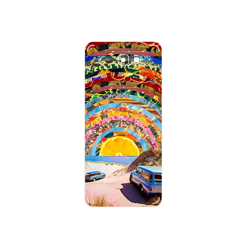 برچسب پوششی ماهوت مدل Collage of Orange Sky مناسب برای گوشی موبایل سامسونگ Galaxy J7 Prime 2