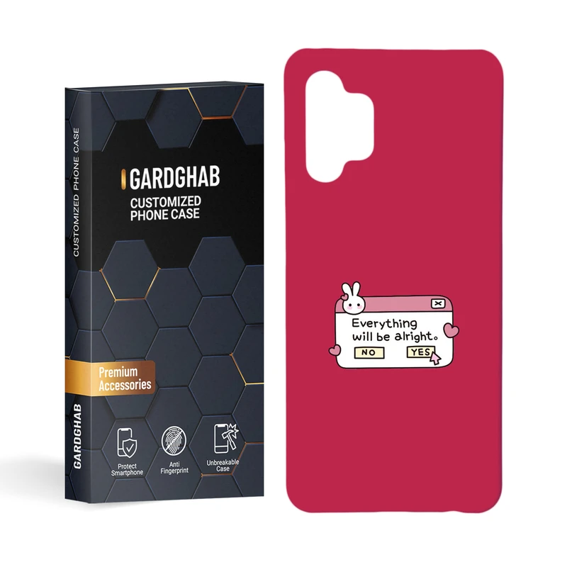  کاور گارد قاب مدل دخترانه مناسب برای گوشی موبایل سامسونگ Galaxy A32 4g