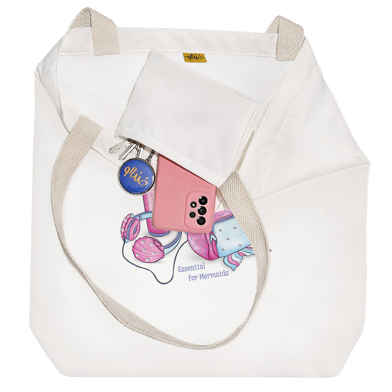 ساک خرید خندالو طرح دخترانه کد H291