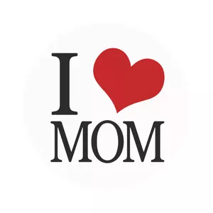 برچسب لپ تاپ پویا مارکت طرح عاشق مادر کد 966