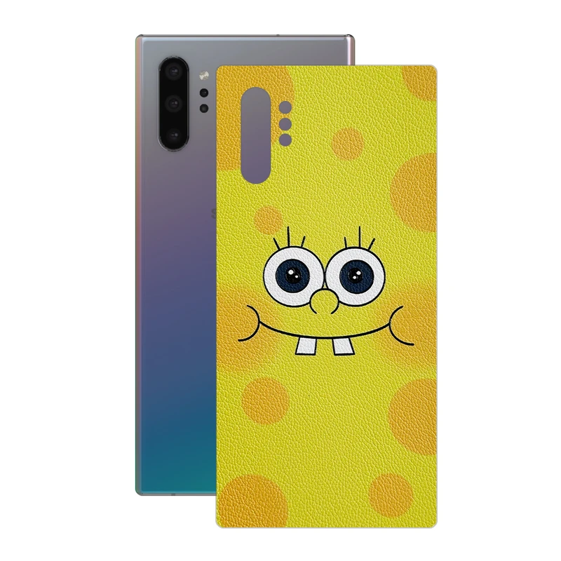 برچسب پوششی ریمکس مدل Leth طرح بچه باب اسفنجی مناسب برای گوشی موبایل سامسونگ Galaxy Note 10 Plus