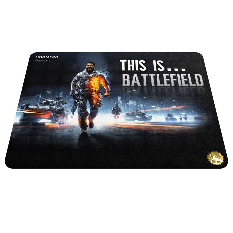 ماوس پد هومرو مدل A6418 طرح بازی Battlefield