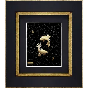 تابلو طلاکوب زرین هنر ایران مدل اسفند جدید