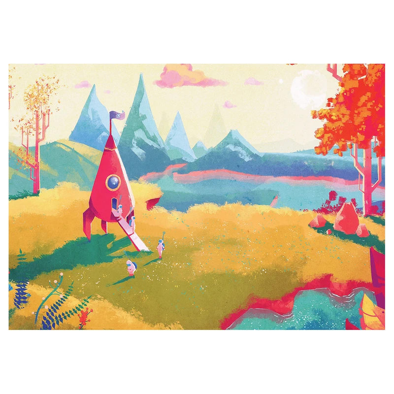 پوستر طرح فضانورد کد 992