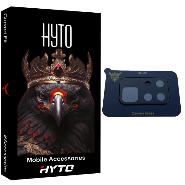 محافظ لنز دوربین هیتو مدل 3D Carbon مناسب برای گوشی موبایل شیائومی Poco M4 Pro