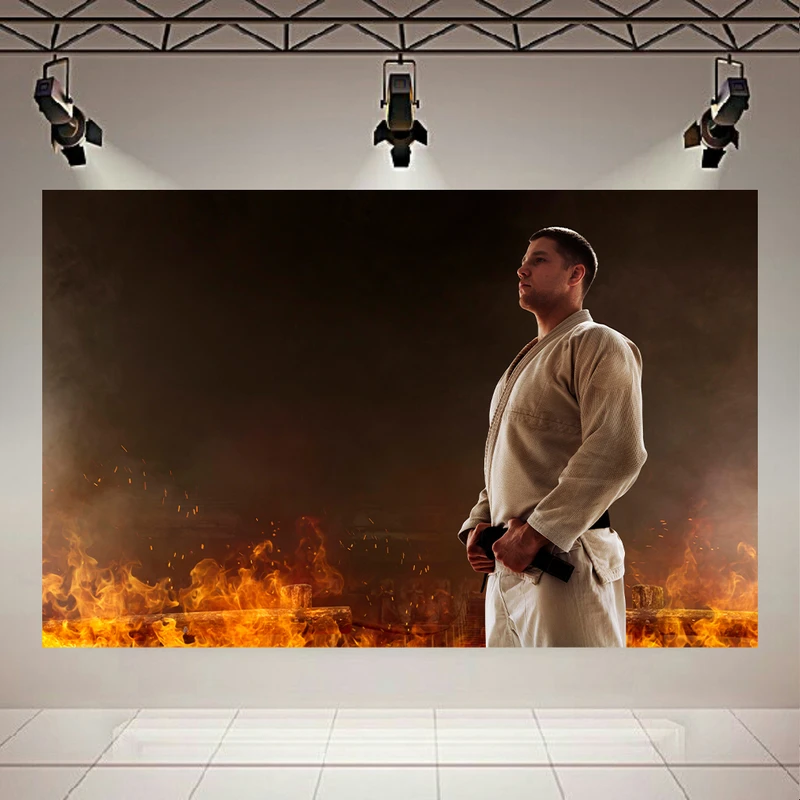 پوستر دیواری طرح مبارز مدل کاراته کد AR305378