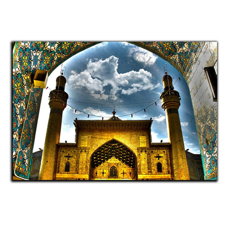 تابلو شاسی بکلیت طرح حرم مطهر مدل SH-8361