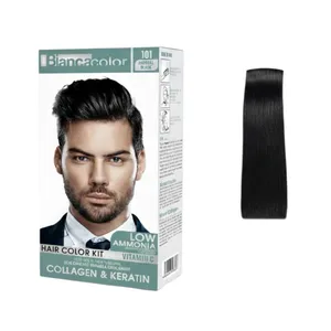 کیت رنگ مو مردانه بیانکا شماره 101 حجم 50 میلی‌لیتر رنگ مشکی طبیعی