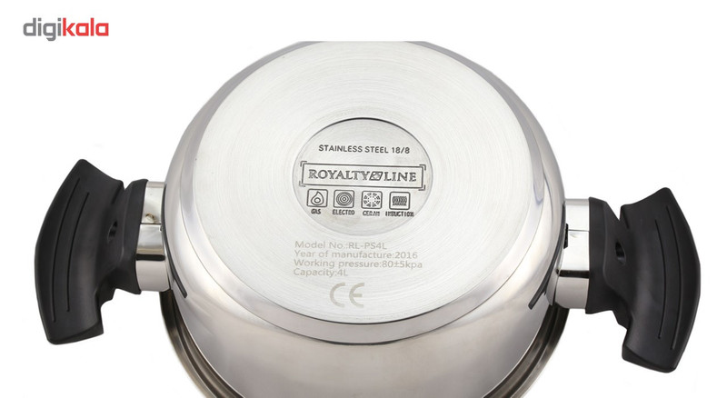زودپز رویالتی لاین مدل RL PC4L WHI - گنجایش 4 لیتر زودپز رویالتی لاین مدل RL PC4L WHI - گنجایش 4 لیتر